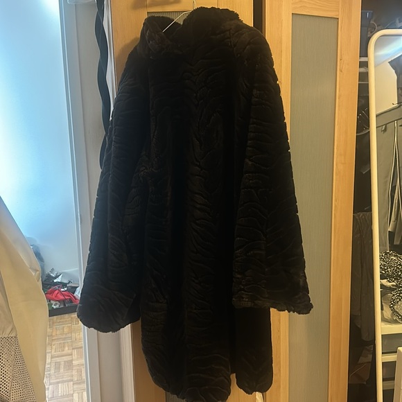 Brown Fur Jacket - Picture 4 of 9